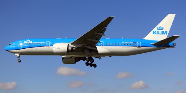 Ένα B777-200ER της KLM.
