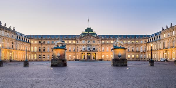 Το παλάτι της Στουτγάρδης, ένα από τα ποιο σημαντικά αξιοθέατα της πόλης.